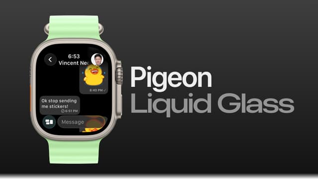 Pigeon for Telegram, now with Liquid Glass.