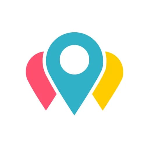 Map markers: Places