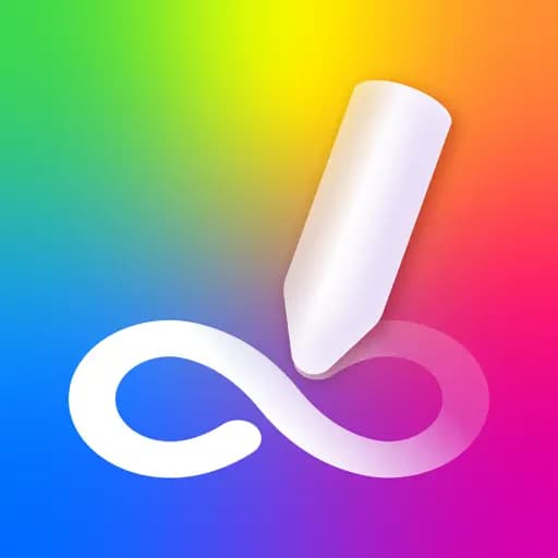 Infinite Canvas: Vector Sketch
