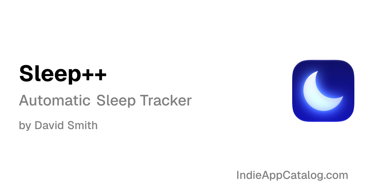 Sleep++ | Indie App Catalog